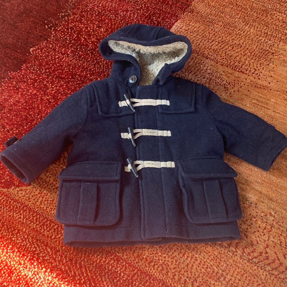 Baby Gap Navy toddler coat 12-18 months